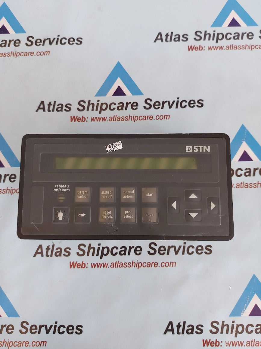 Stn Atlas BAT 416 B Signal Fire Alarm Control Display